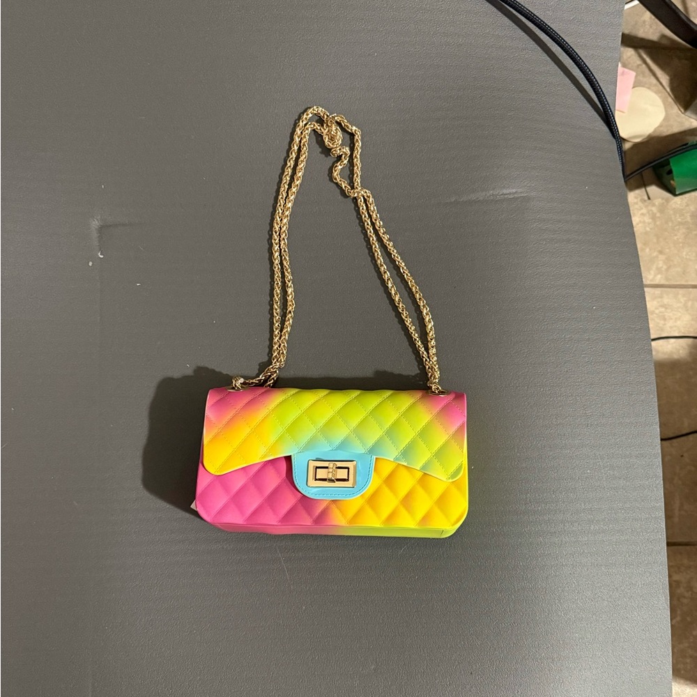 Rainbow purse
